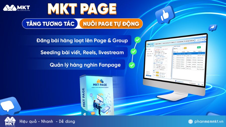 Tool marketing tự động - MKT Page 