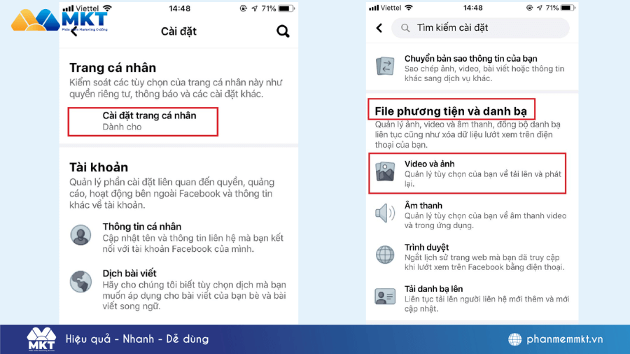 Tối ưu hóa ảnh và video cách đăng ảnh lên facebook không bị vỡ