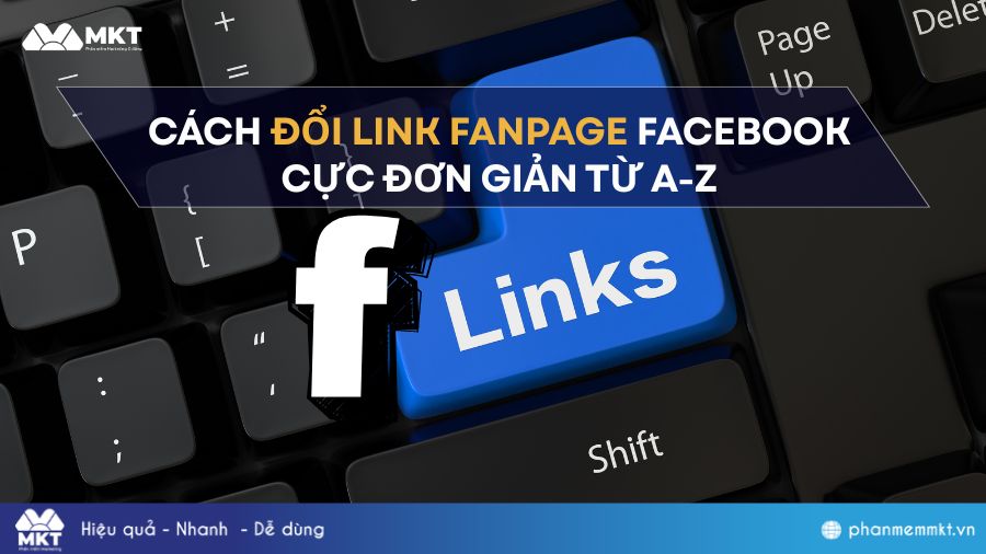Cách đổi link fanpage facebook