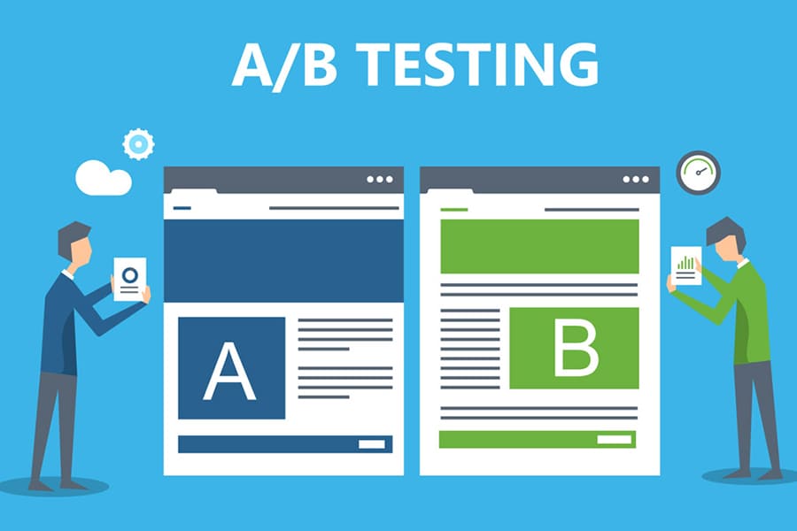 A/B testing Facebook