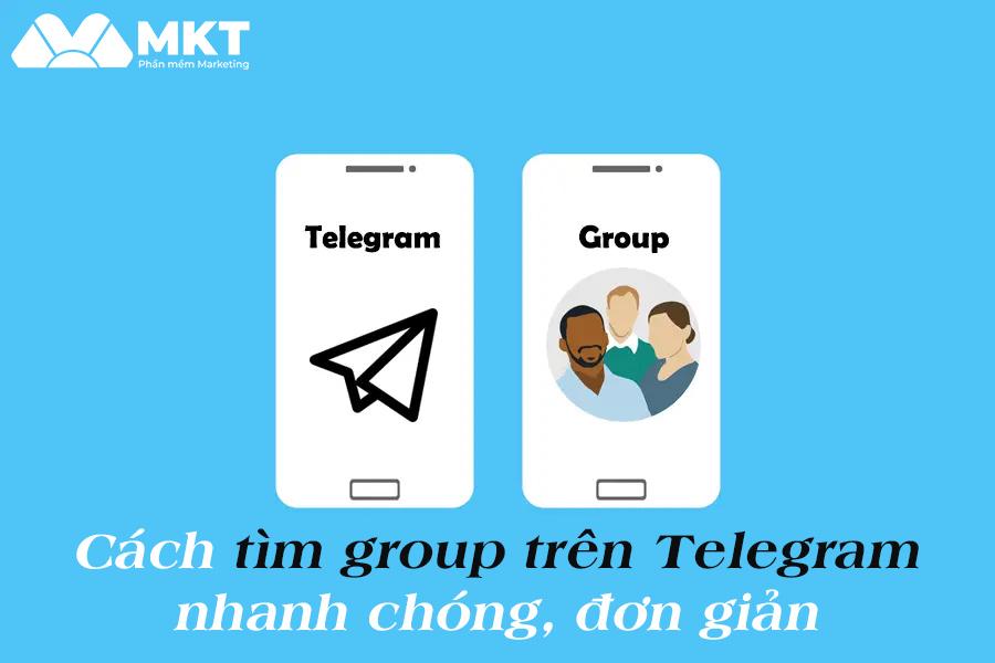 Cách tìm group trên Telegram