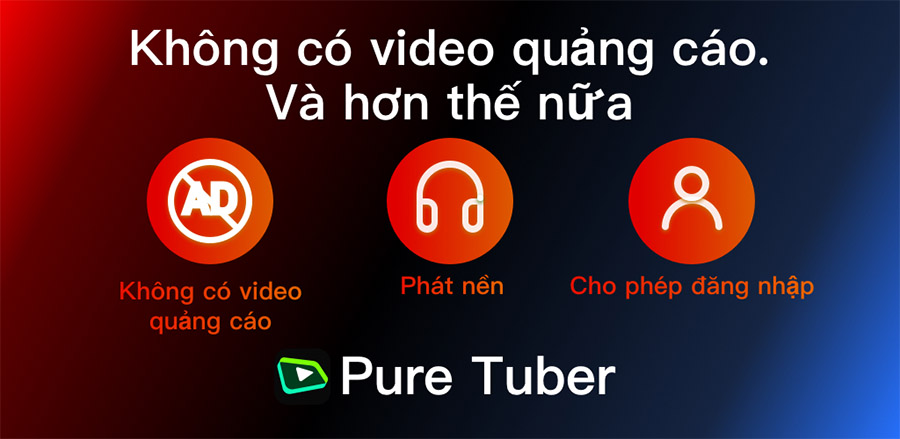 Phần mềm Pure Tuber