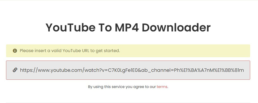 Download video YouTube không cần phần mềm với Youtubemp4