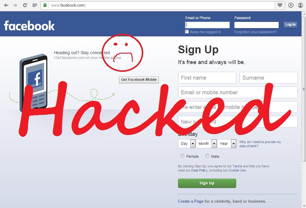 Nguyên nhân tài khoản Facebook bị hack