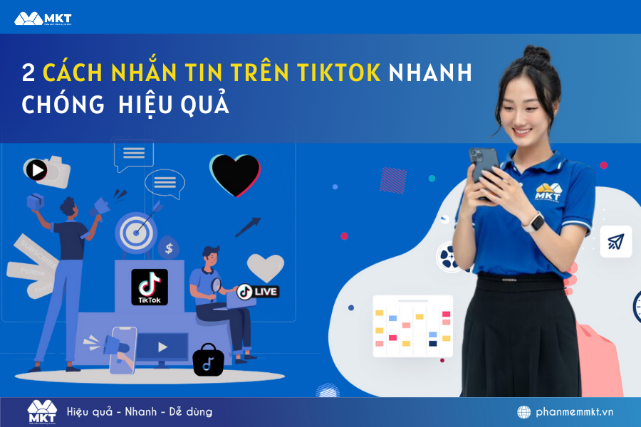 cách nhắn tin trên tiktok