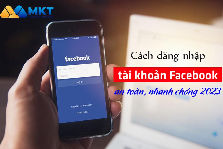 Đăng nhập tài khoản Facebook