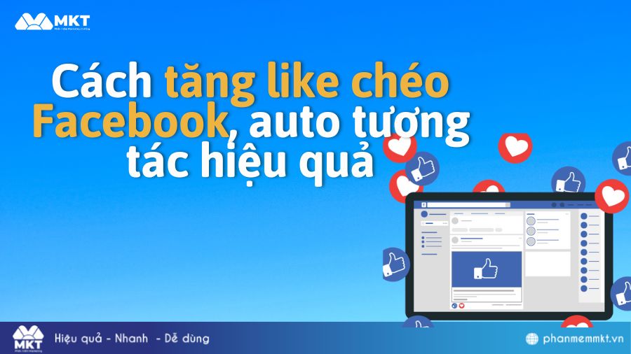 Tăng like chéo Facebook