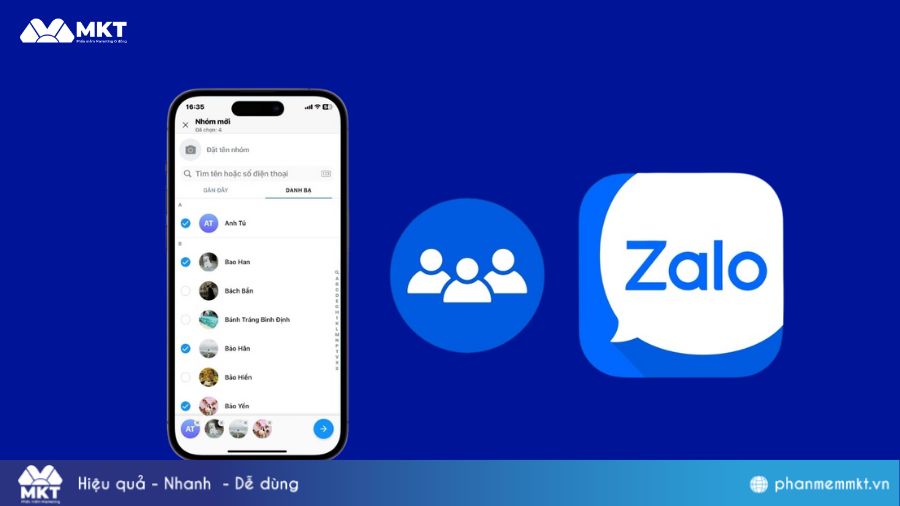 Khai thác Group Zalo