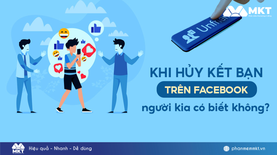 Hủy kết bạn trên Facebook người kia có biết không?
