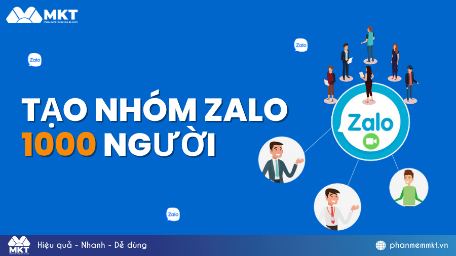 Hướng dẫn cách tạo nhóm Zalo 1000 người