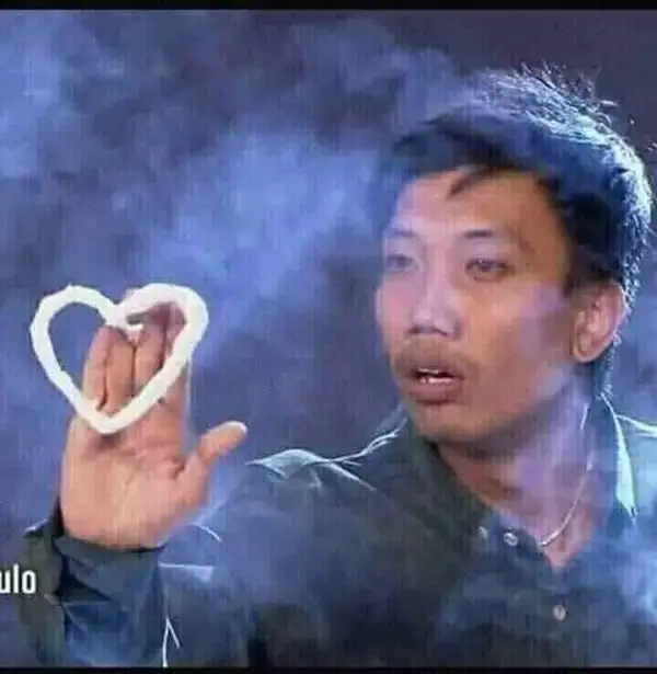 meme thả tim