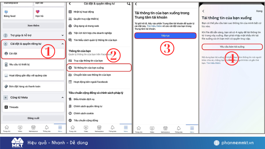 Yêu cầu bản tải xuống
