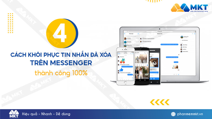 Cách khôi phục tin nhắn đã xóa trên Messenger