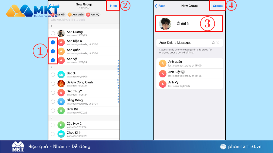 Cách tạo Group Telegram