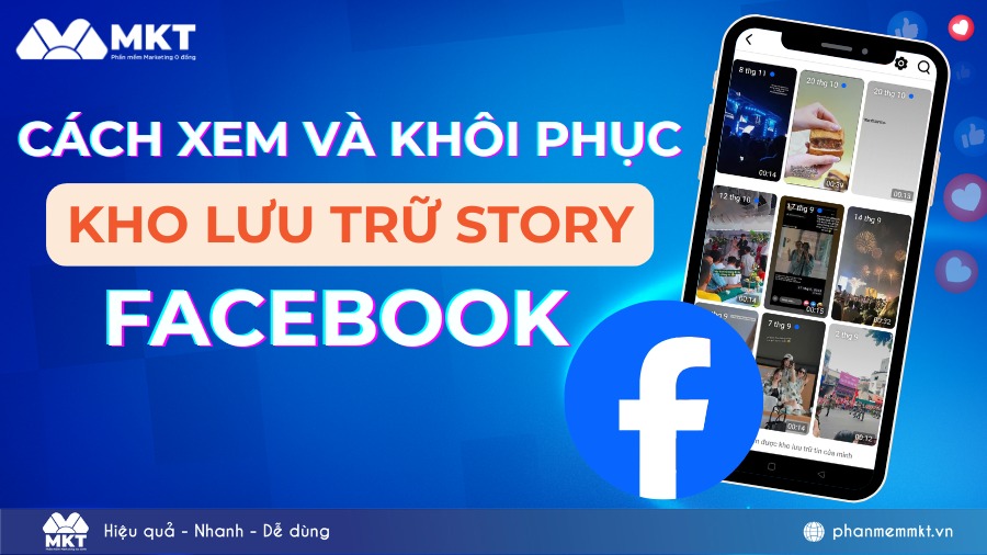 kho lưu trữ story Facebook