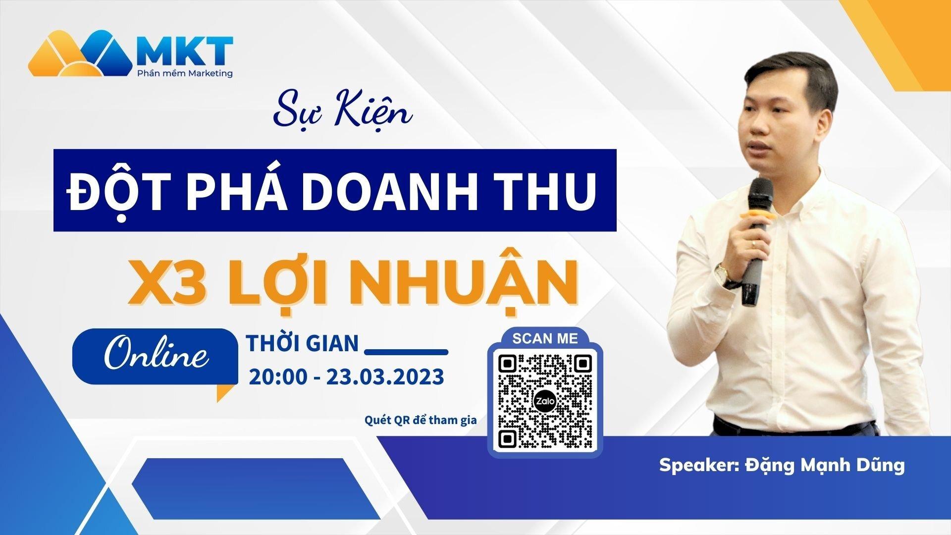 ĐỘT PHÁ DOANH THU – X3 LỢI NHUẬN BẰNG HỆ THỐNG MARKETING BÁN HÀNG ĐA KÊNH