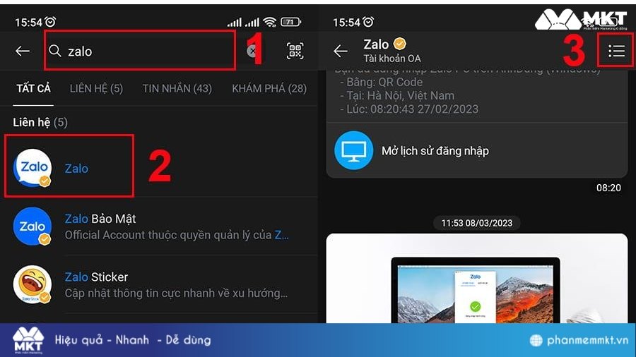 Lịch sử đăng nhập Zalo trên các thiết bị Làm sao xóa lịch sử đăng nhập Zalo