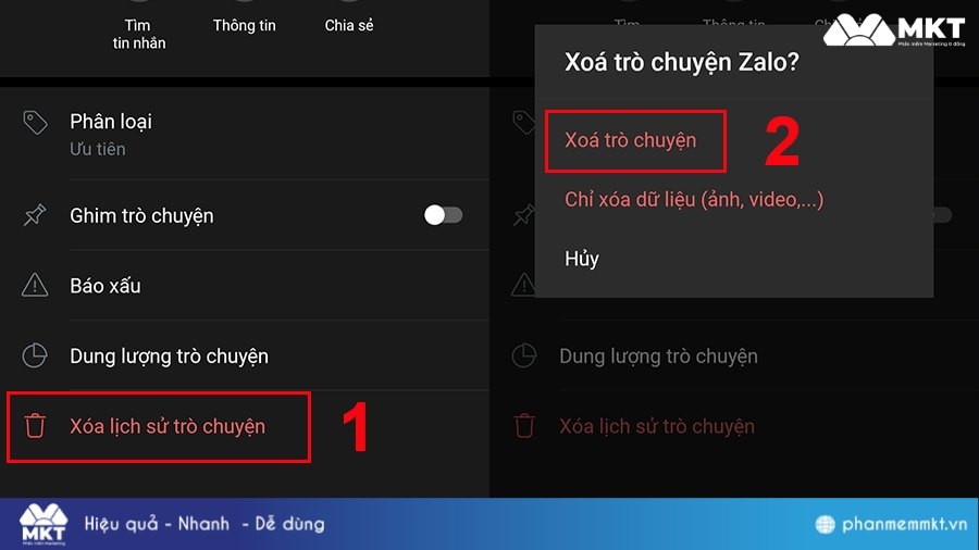 Xác nhận xóa lịch sử đăng nhập Zalo Làm sao xóa lịch sử đăng nhập Zalo
