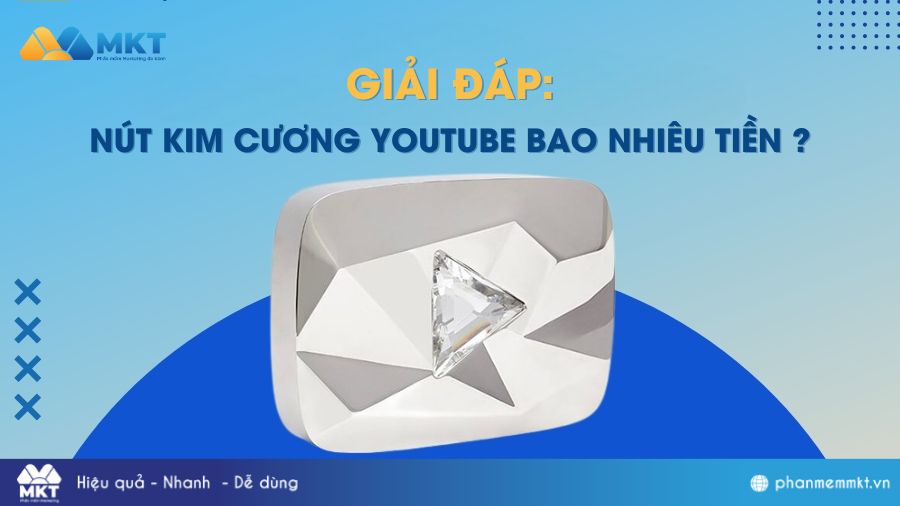 Giải đáp: nút kim cương Youtube bao nhiêu tiền ?