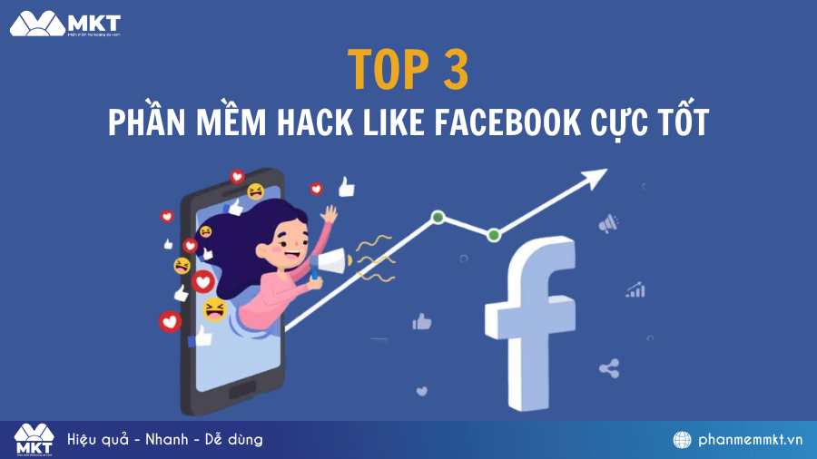 Tổng hợp 3 phần mềm hack like Facebook tự động