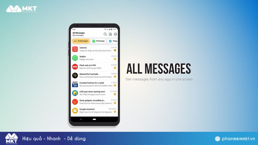 ứng dụng Unseen Messenger