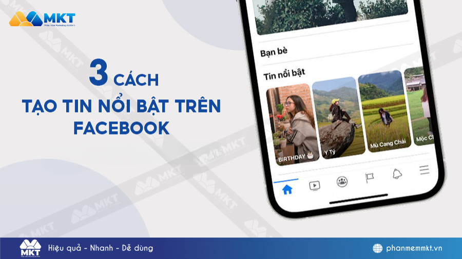 Cách tạo tin nổi bật trên Facebook