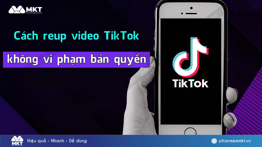 Cách reup video TikTok lên xu hướng