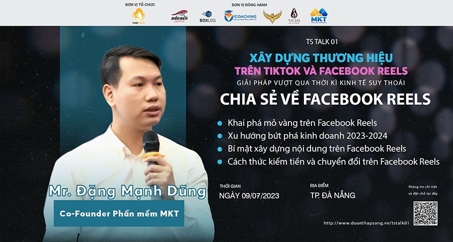 Mẫu content giới thiệu Speaker của sự kiện