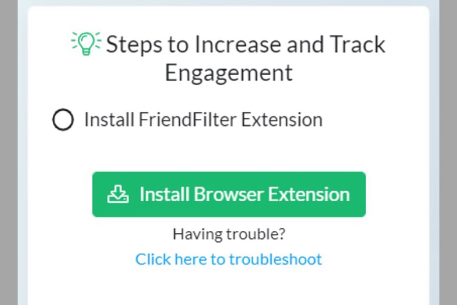 Chọn Install Browser Extension để cài đặt tiện ích