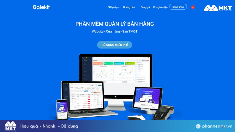 Phần mềm quản lý bán hàng SaleKit