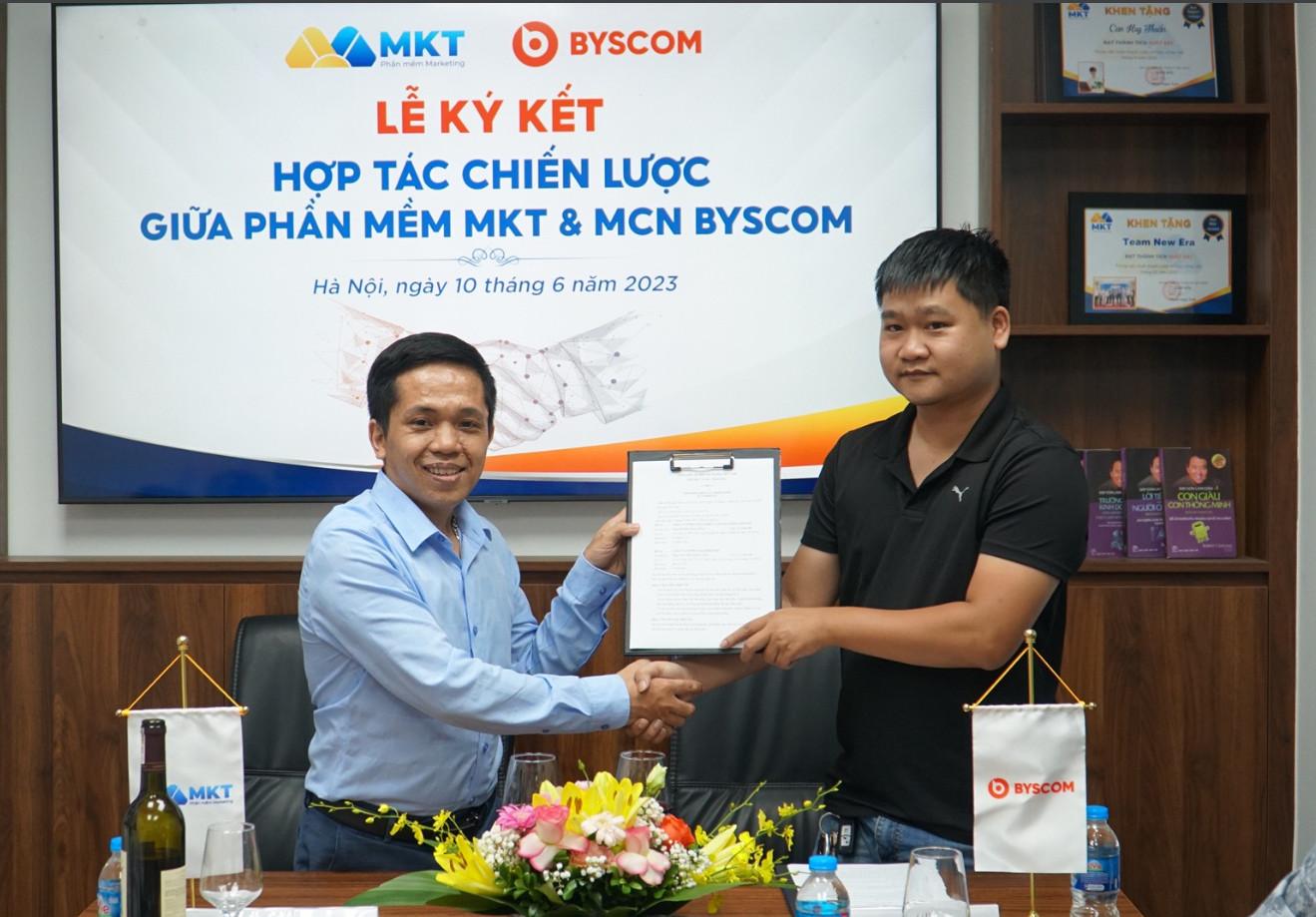 Lễ ký kết hợp tác chiến lược cùng Byscom