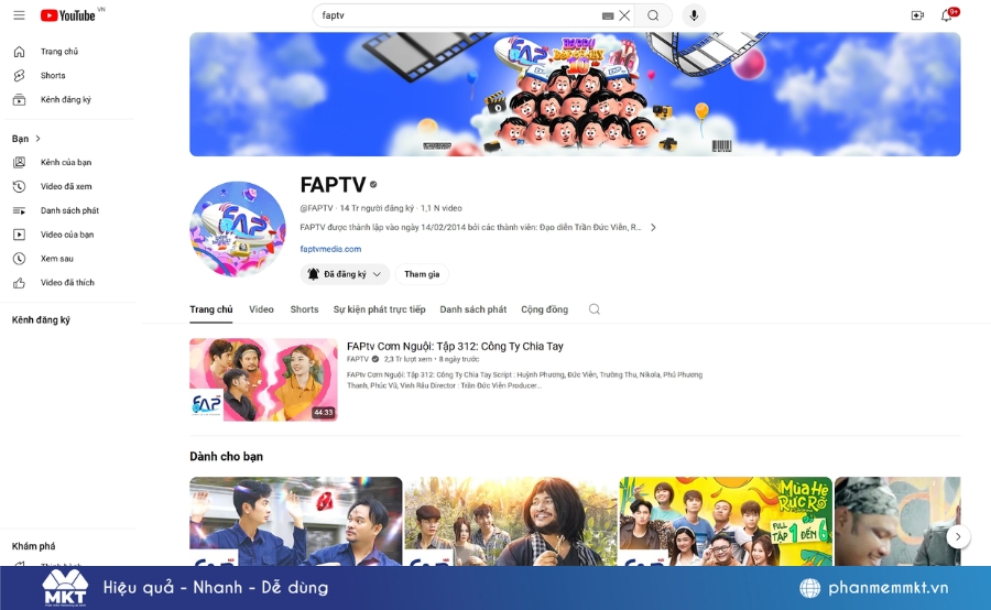 Kênh YouTube FAPTV