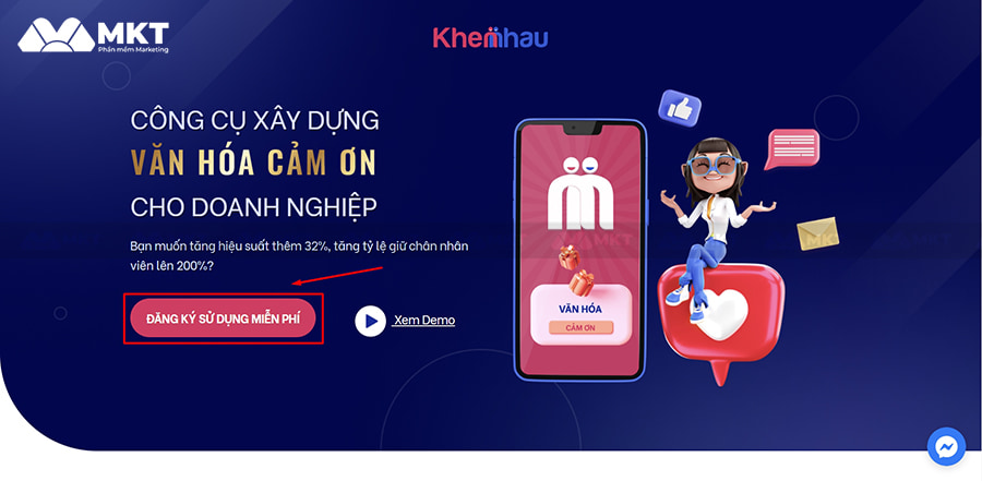 Chọn Bắt đầu sử dụng miễn phí