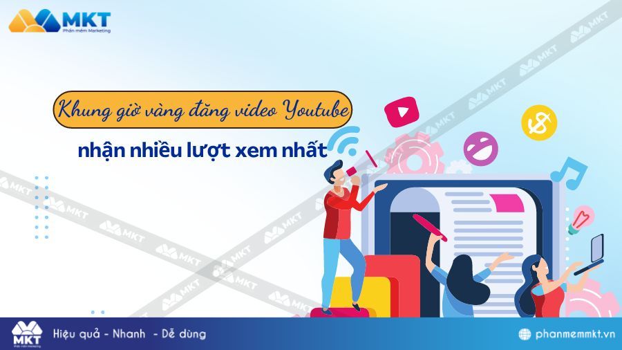 Khung giờ vàng đăng video Youtube hiệu quả nhất