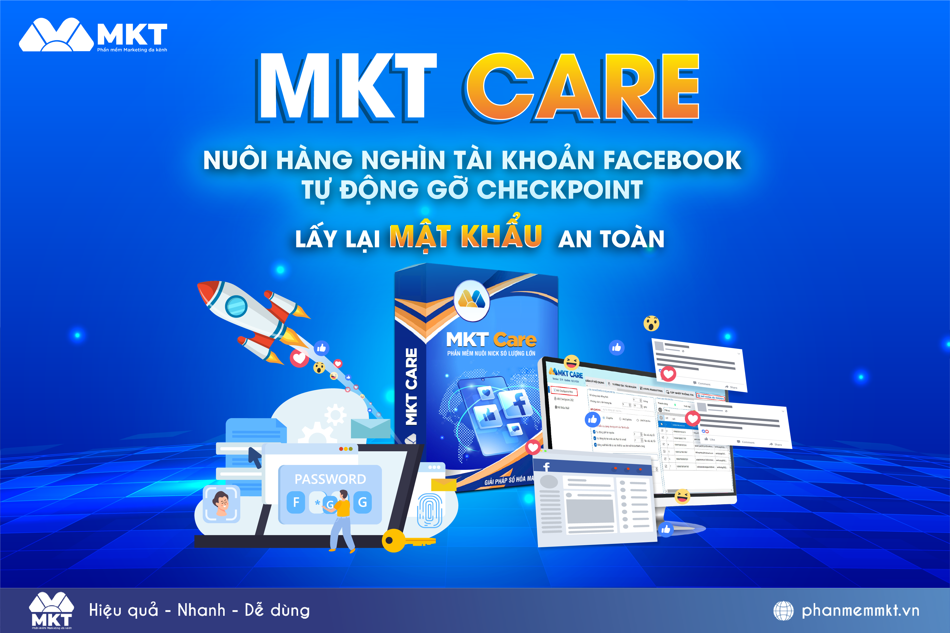 Phần mềm nuôi nick Facebook số lượng lớn