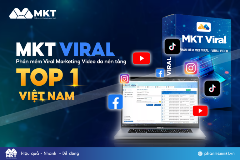 Phần mềm MKT Viral - Tool tải video hàng loạt Đa Nền Tảng