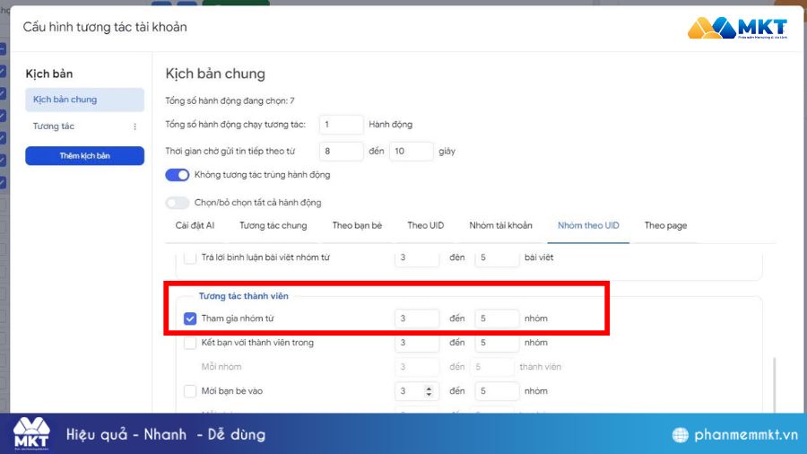 Cách tham gia hàng trăm group Facebook tự động trong vài phút 5 Tham gia nhóm Facebook tự động bằng MKT Care