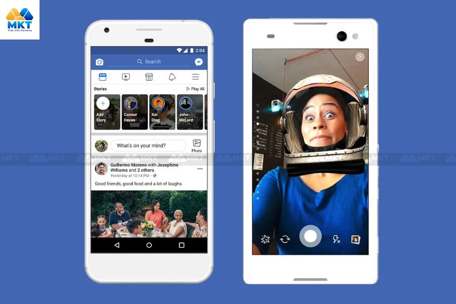 Tỷ lệ khung hình video Facebook cho quảng cáo trên Facebook Stories
