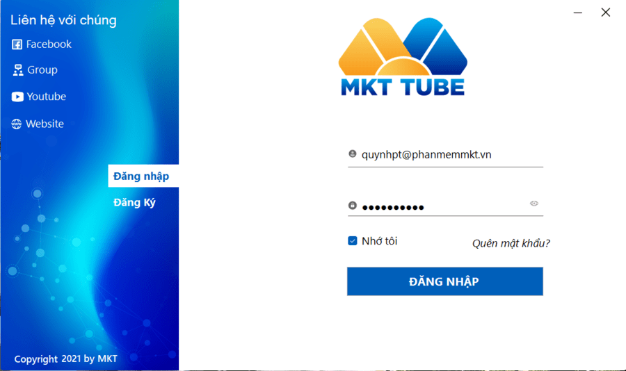 Hướng dẫn seeding livestream youtube bằng phần mềm MKT Tube