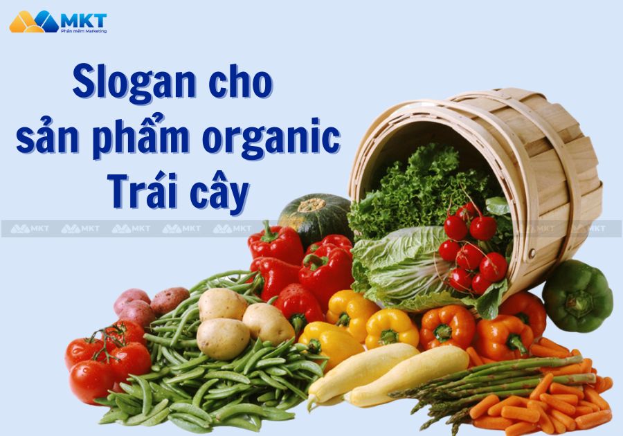 Slogan cho sản phẩm organic - Trái cây 