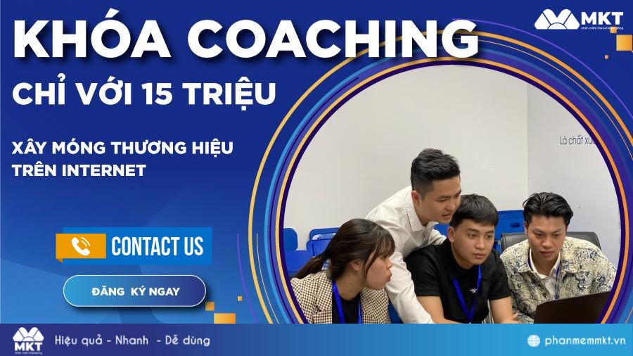 Dịch vụ coaching xây móng thương hiệu online