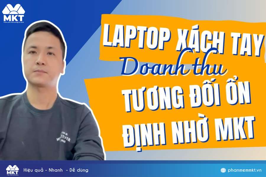 Laptop Thành Nam dùng phần mềm bán hàng online trên Facebook như thế nào
