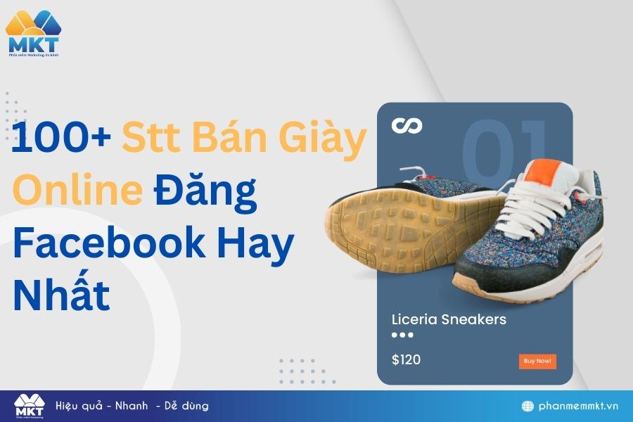 Stt bán giày online kích thích người mua