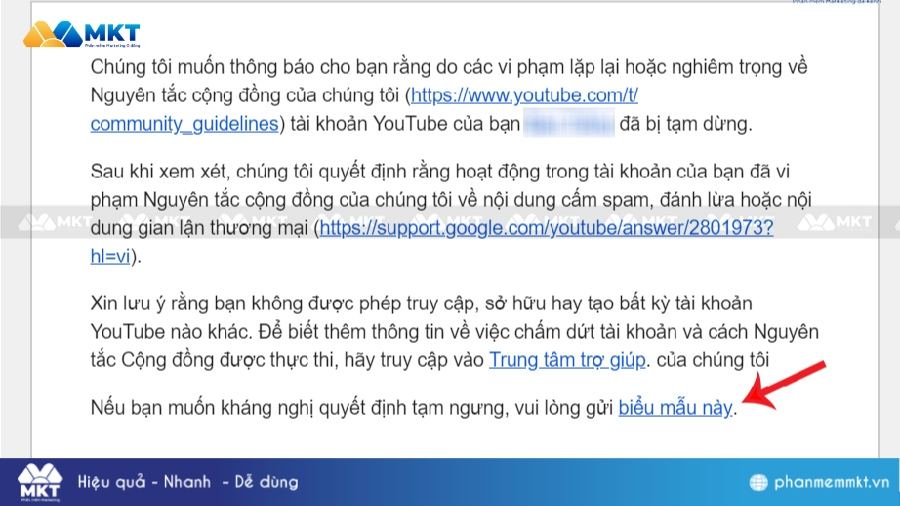 Nguyên nhân tài khoản YouTube bị vô hiệu hóa Cách lấy lại tài khoản YouTube bị vô hiệu hóa