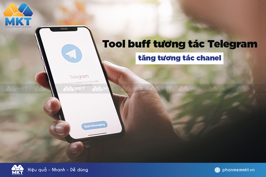 Tool buff tương tác Telegram - tăng tương tác chanel
