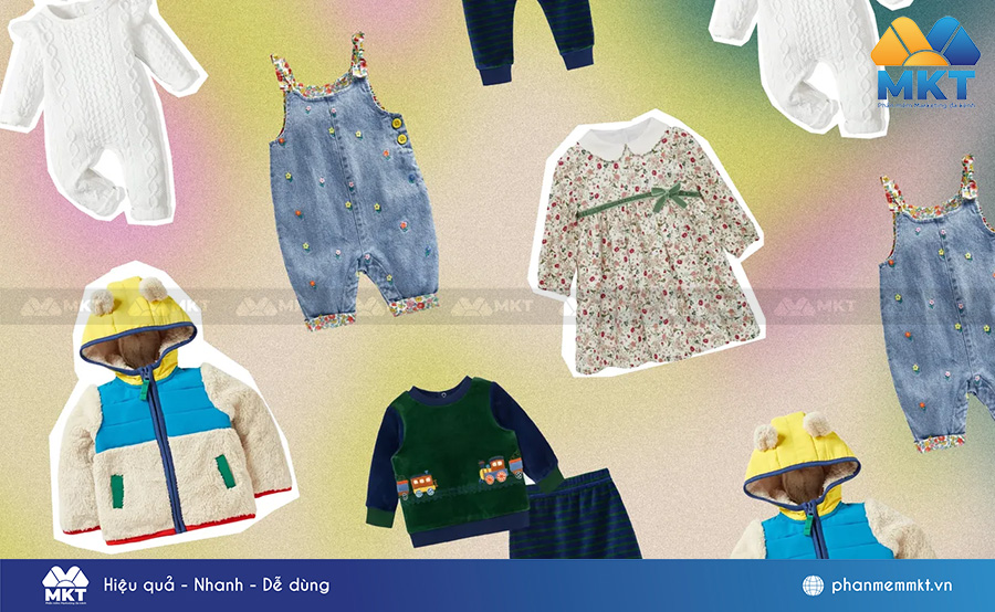 Đặc điểm của nhóm khách hàng mua quần áo trẻ em là gì?