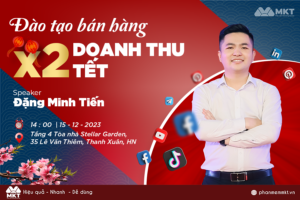 Workshop "Đột phá bán hàng X2 doanh thu bán hàng Tết 2024"