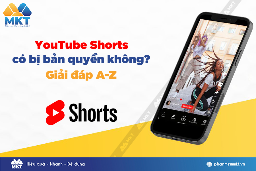 YouTube Shorts có bị bản quyền không?