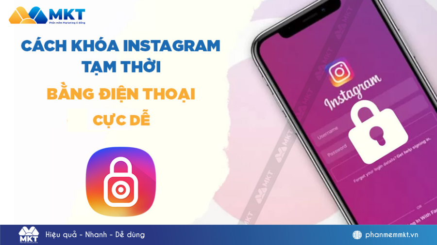 Cách khóa Instagram tạm thời bằng điện thoại