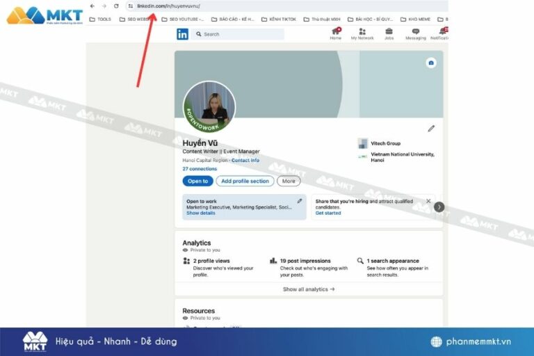2 Cách Lấy Link Linkedin Dễ Dàng - Chính Xác Nhất